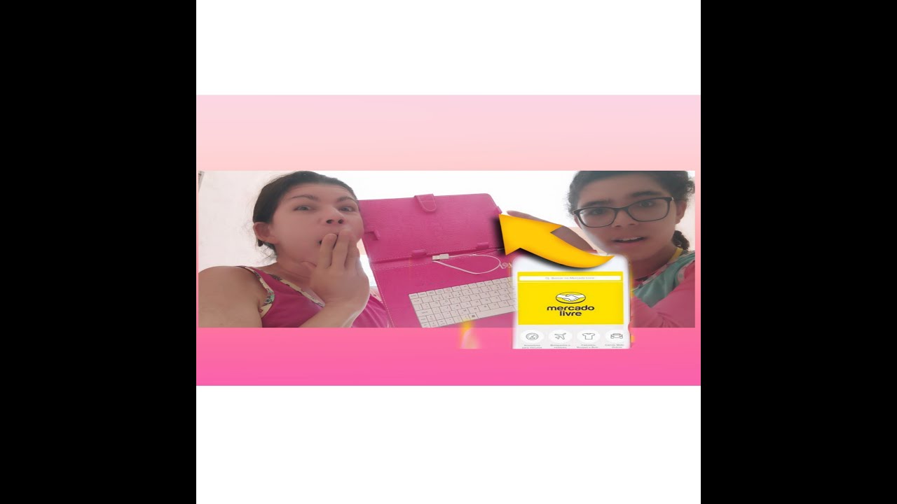 Review  e  unboxing  Capinha com teclado para tablet 10 polegadas.