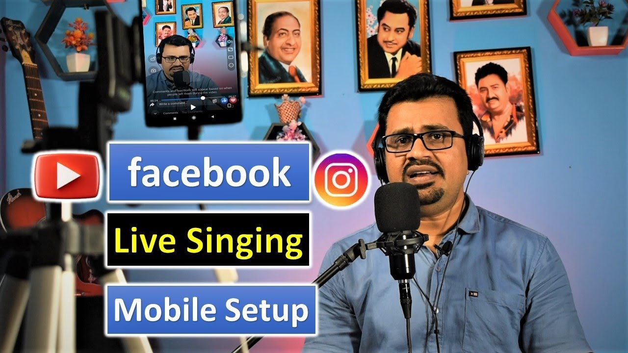 Facebook Live Singing | How to Livestream on Facebook  | Facebook Pe Live Gana Keise Gayen