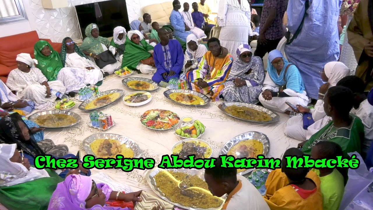 Bamba Diop Chez Serigne Abdou Karim avec une forte délégation