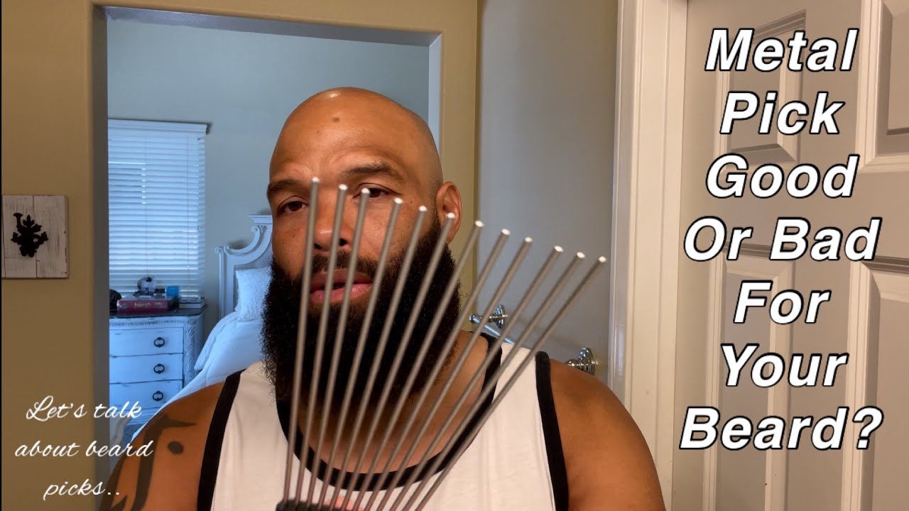 Best Pick For Your Beard / Plastic Metal Or Wood Pick??