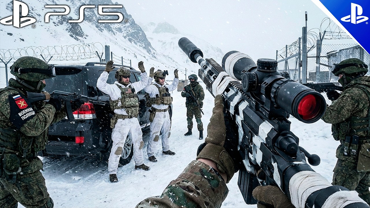Fomos Encurralados ao TENTAR FUGIR da Base Russa MAIS PERIGOSA DO MUNDO - Call of Duty | PS5 4K