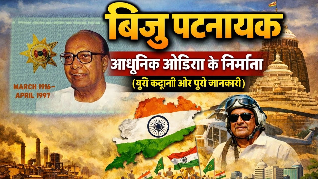 Biju Patnaik – Adhunik Odisha ke Nirmata