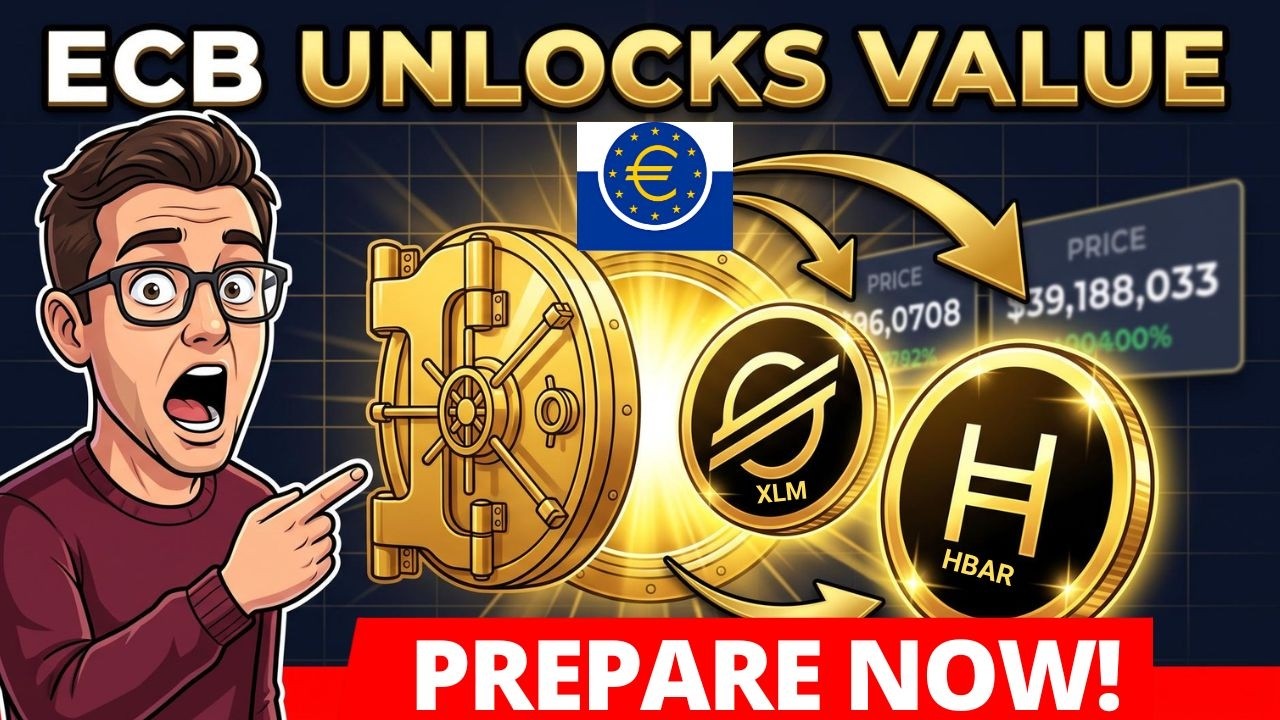 Если ЕЦБ выберет XLM и HBAR &mdash; вот сколько они будут стоить!
