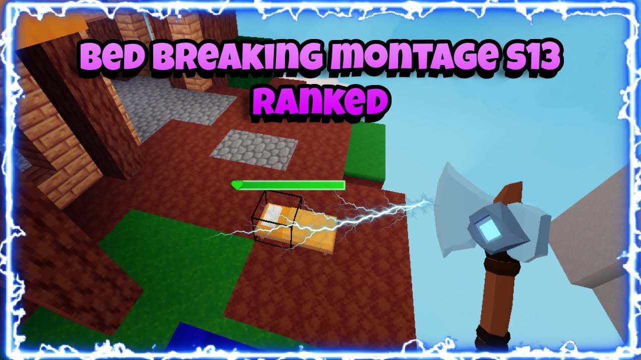 Ranked Bed Breaking Montage S13 (roblox bedwars)