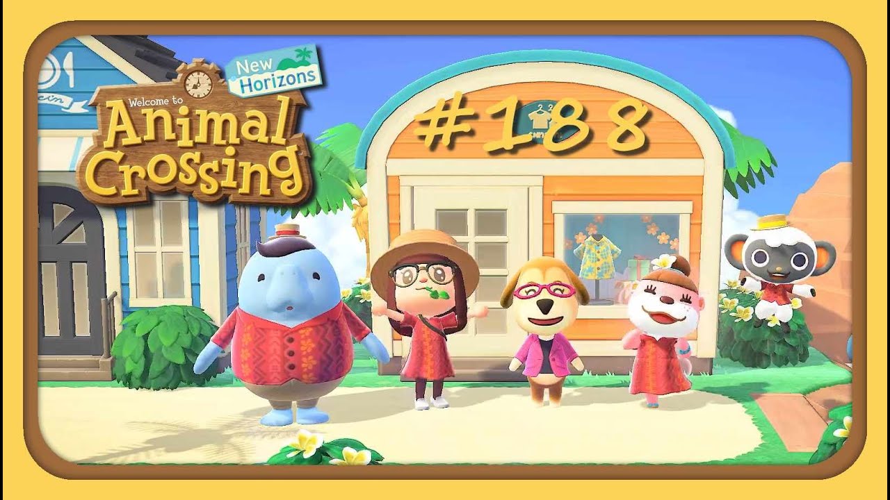 ANIMAL CROSSING - New Horizons - #190 - Letztes Gebäude: die Boutique🛍️👗