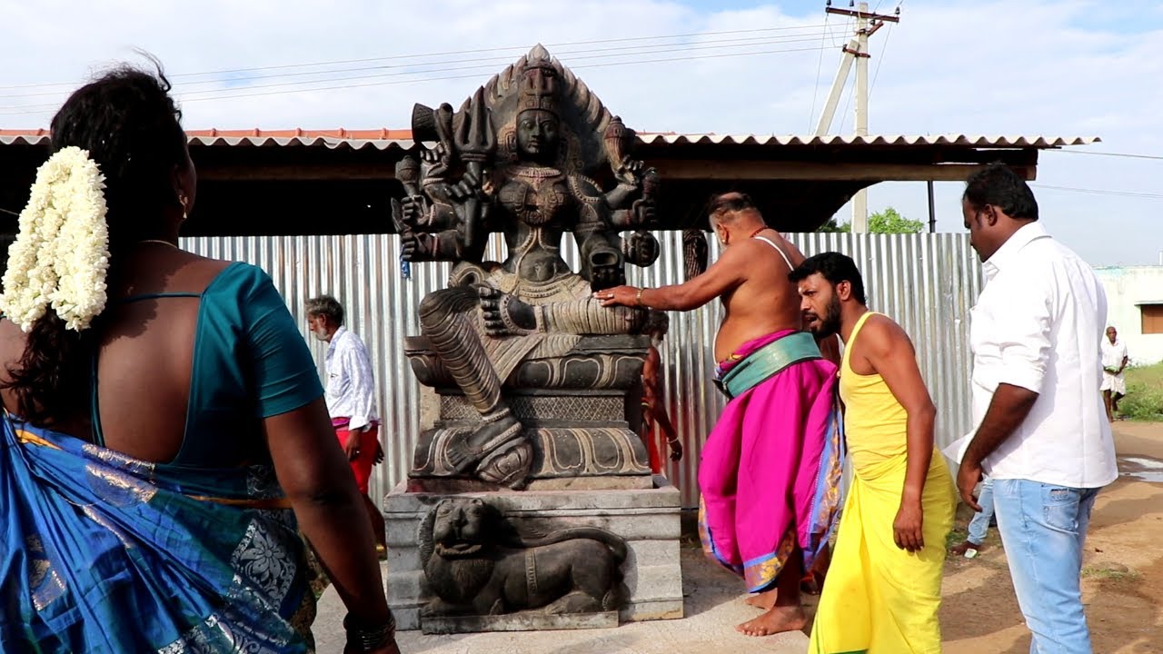 ஆலயத்துக்கு வந்த புதிய காளி சிலை | Sri Mathurakaliyamman Arulvakku