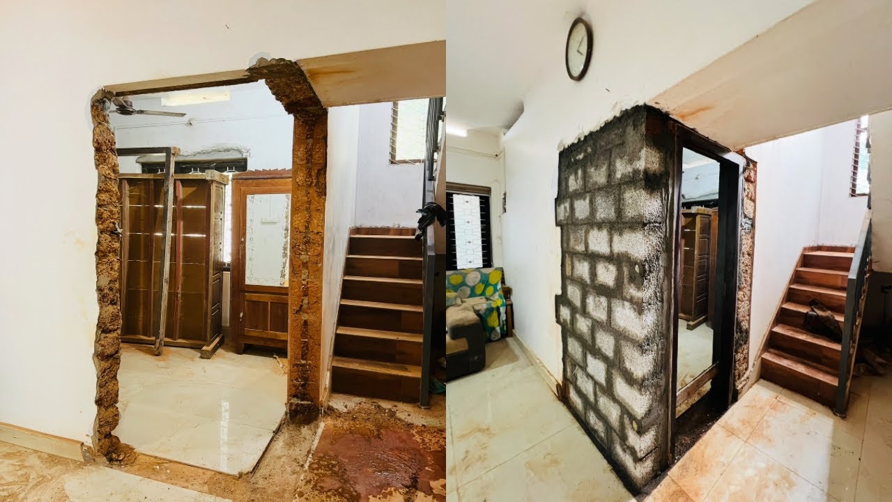 ബെഡ്രൂമിന്റെ വാതിൽ മാറ്റി വെച്ചപ്പോൾ 