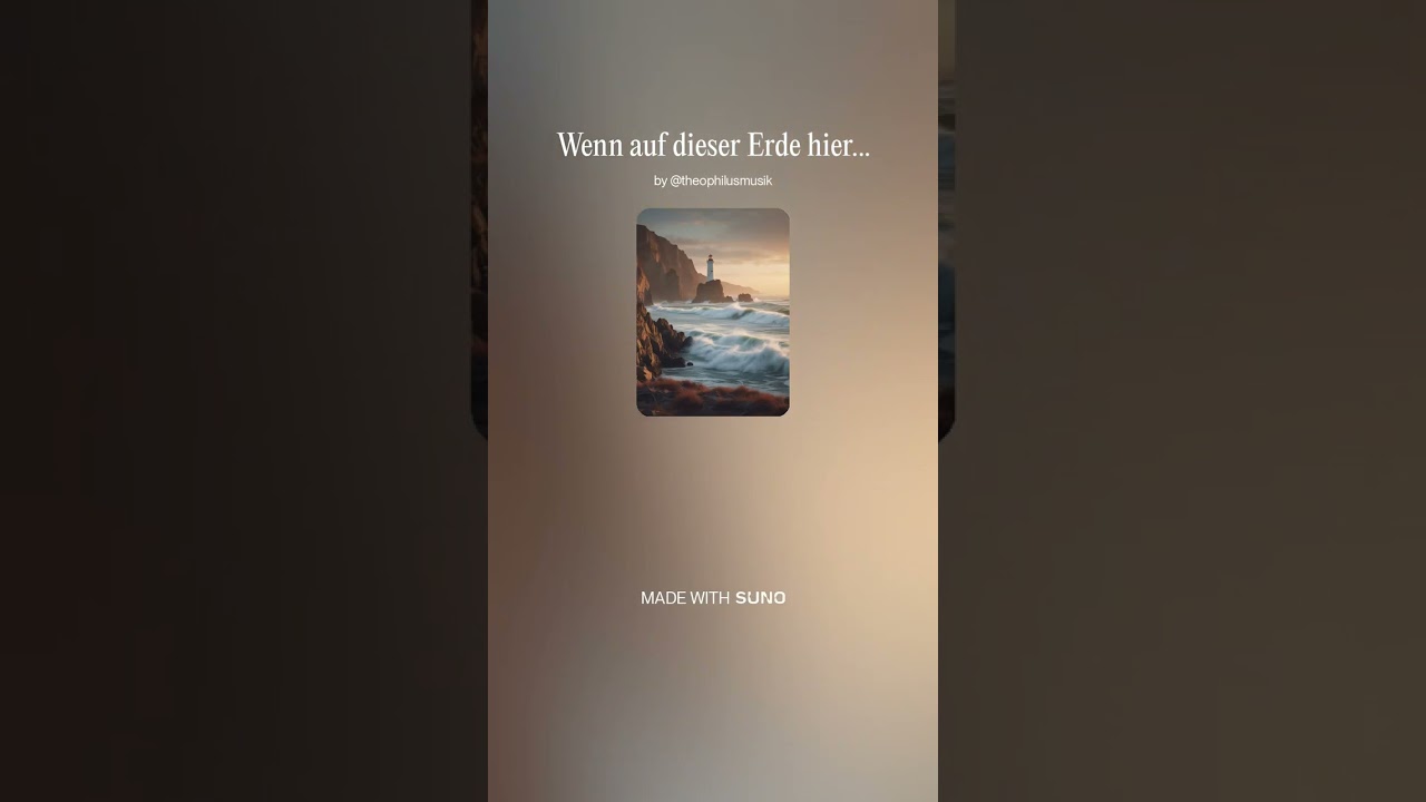 Wenn auf dieser Erde hier (Shanty Rock)