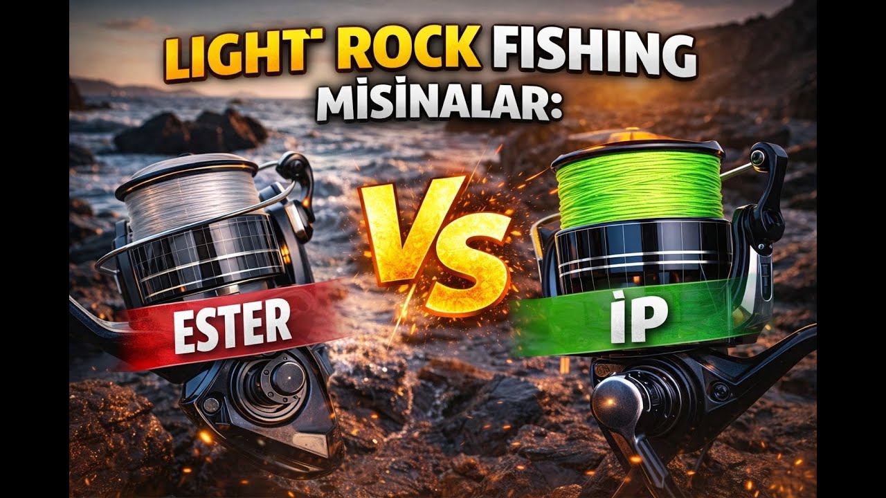 Ester vs İp Misina | LRF İçin hangisi daha iyi? LRF İle Boğazda İstavrit Avı!