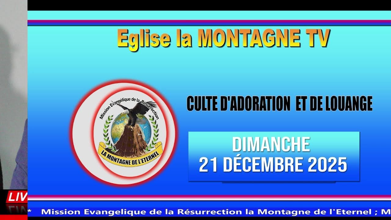 CULTE  DE  DIMANCHE  18. 01 . 2026