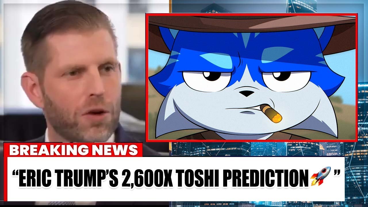 Прогноз Эрика Трампа о биткоинах на 1 миллион долларов оправдывает рост TOSHI в 2600 раз 🚀 Объясн...