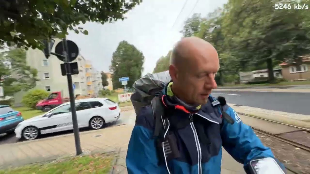 [ IRL ] Rucksacktour Day 1/5  Görlitz - Pirna mit Hängematte und Tarp #outdoors #hiking #streaming