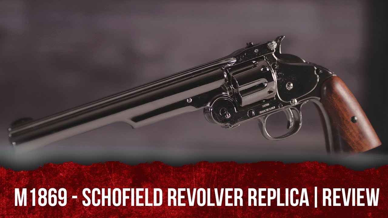 M1869 Schofield Revolver- Non-Firing - Brass/Nickel Finish - Review