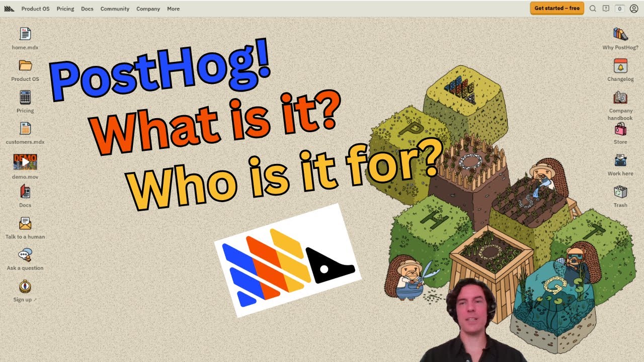 PostHog! It's cute, but what is it? For who? How does it work?