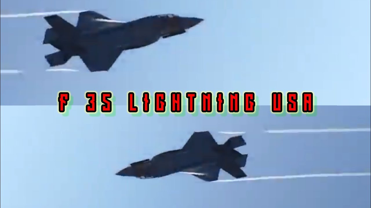 pesawat f 35 petir || fighter jet f 35 lightning
