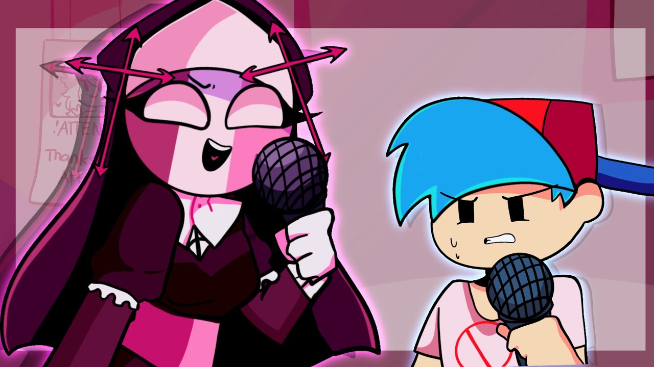 Friday Night Funkin&rsquo; - MID FIGHT MASSES FT. SARVENTE (FNF Worship Animation Battle)