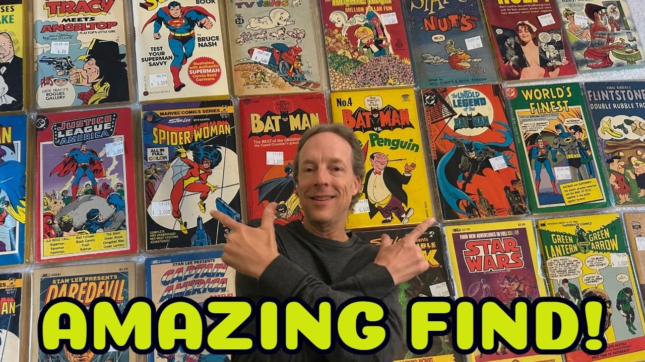 AMAZING Vintage Superhero & TV Tie-In Paperback Book Haul! Batman, Hulk, Flash Gordon & More