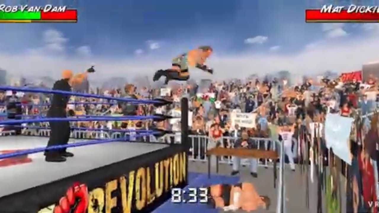 D.I.W Friday Night Smackdown: Mat Dickie & Newbie Nate v RVD & Cena Tag Team Championships Match