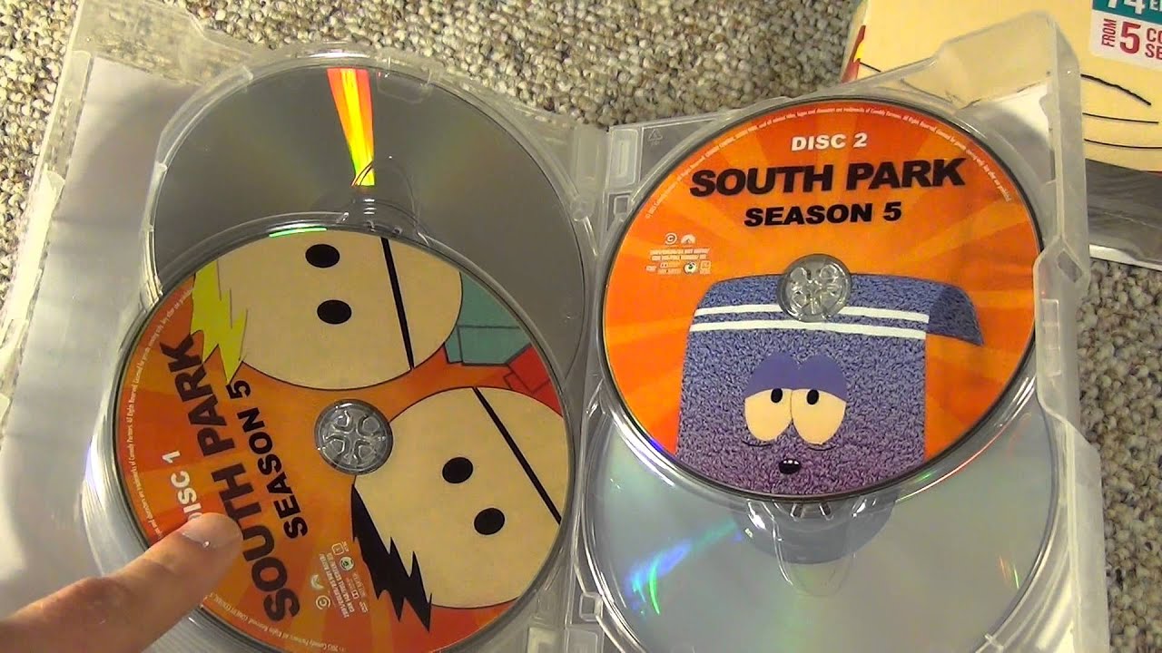 South Park Seasons 1-10 DVD Collection Unboxing