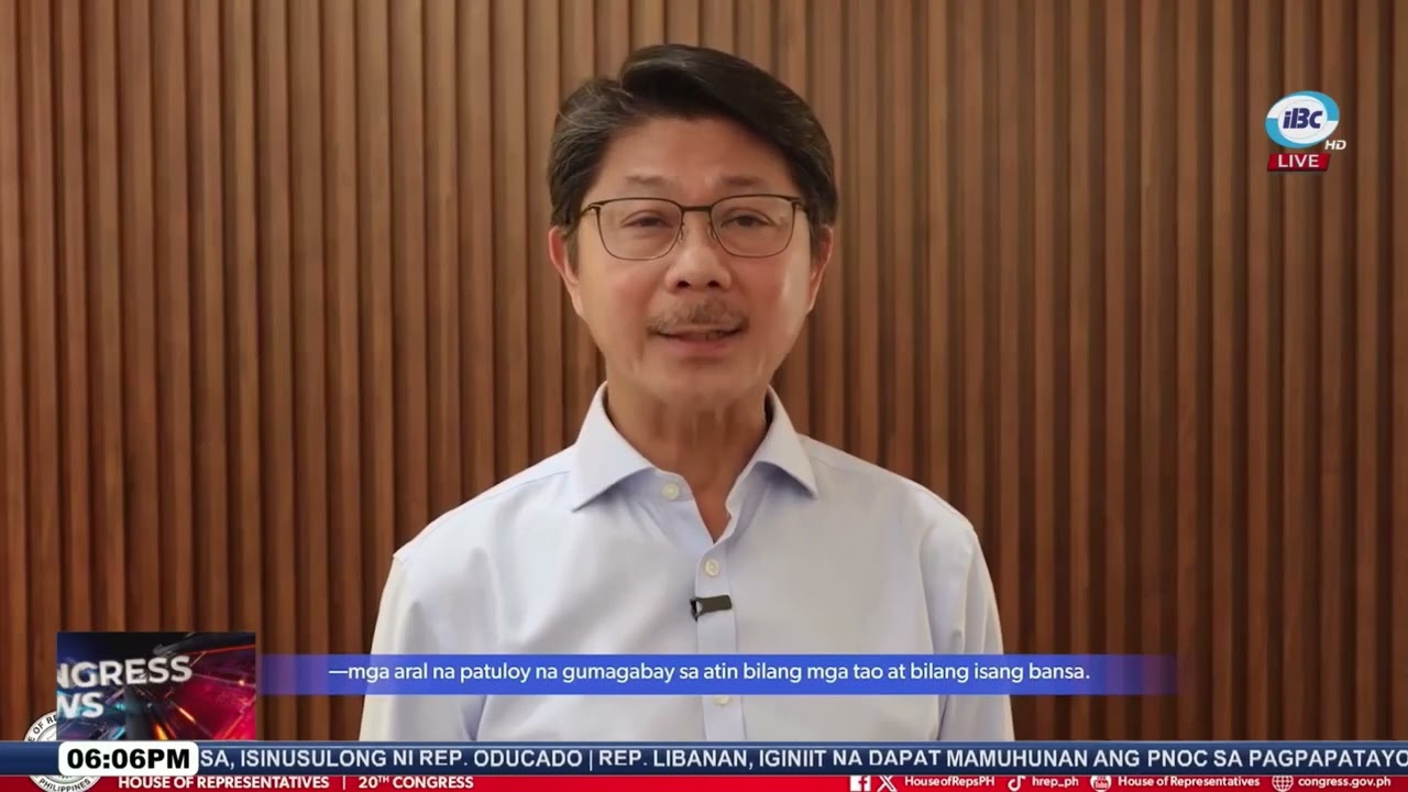 #CongressNews | House Speaker Dy III, nagpaabot ng mensahe ngayong Semana Santa