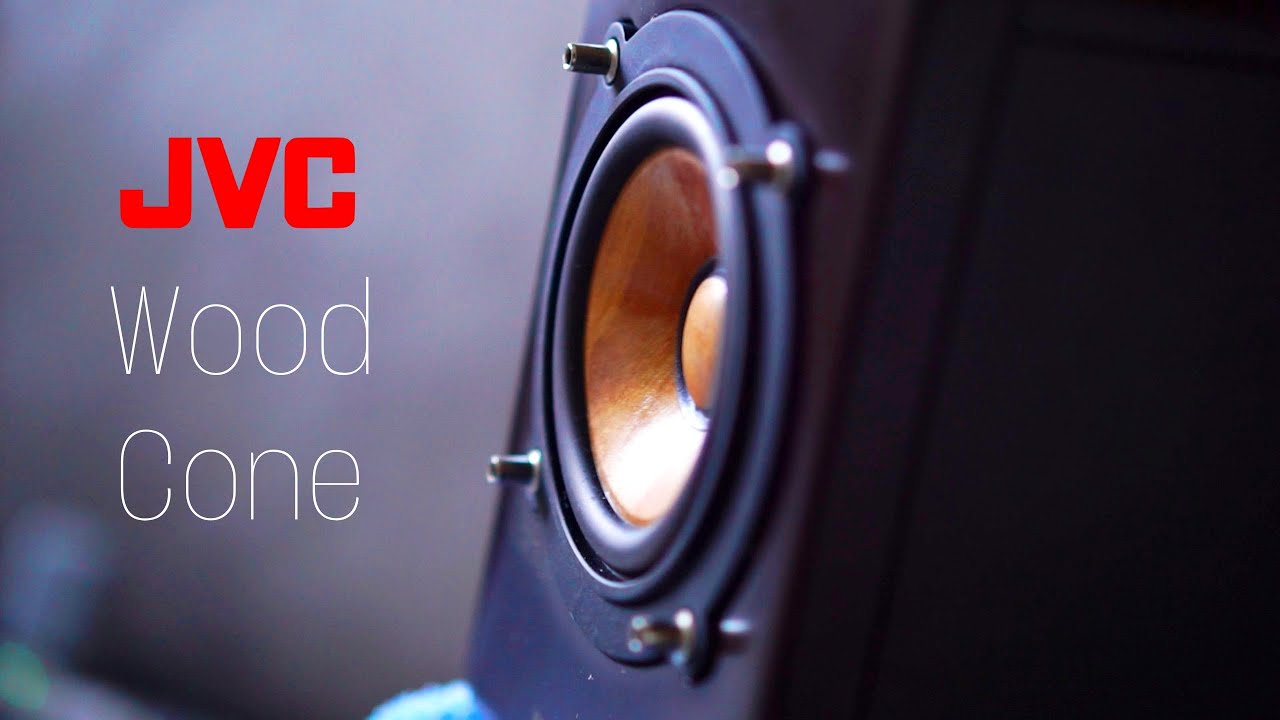 JVC SP-EXA3 "Wood Cone" micro HiFi speakers - Quick test
