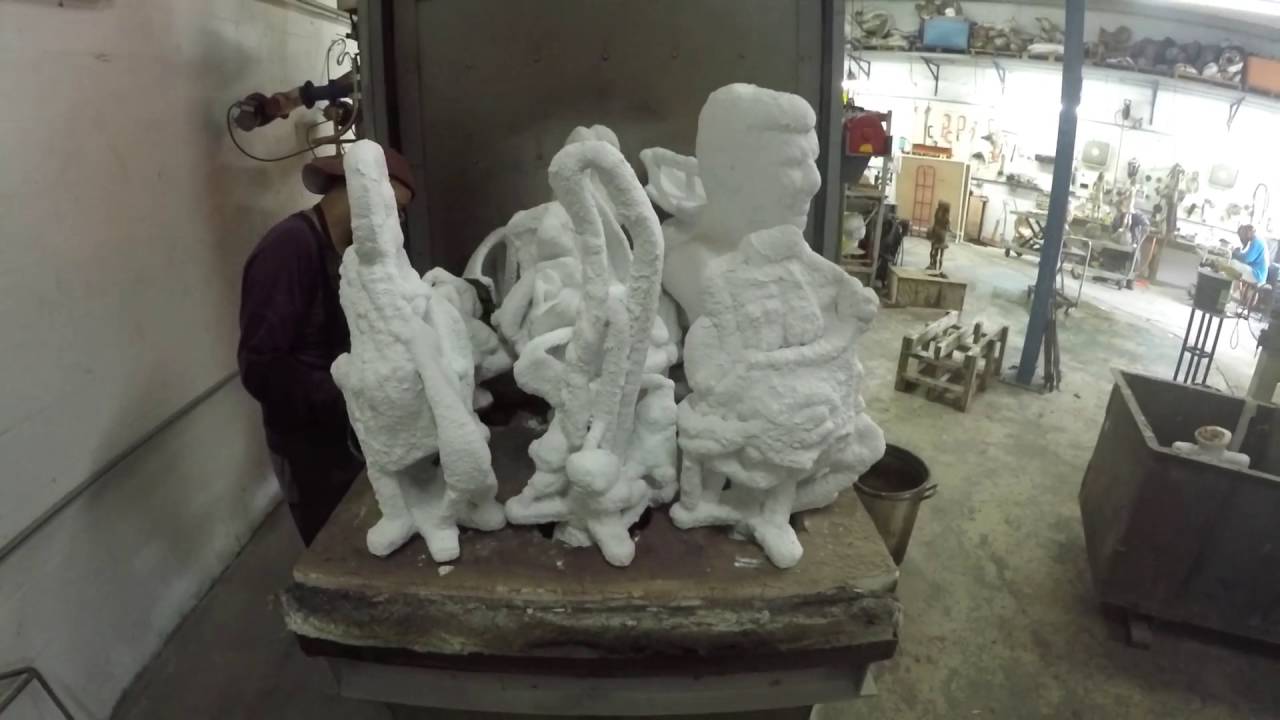 Another Day of Bronze Casting Process - RUN Art Foundry