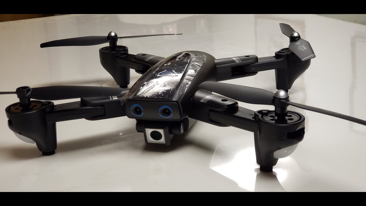 CSJ S167 GPS drone unboxing