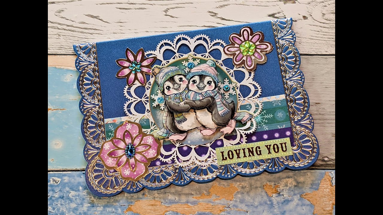 Winter Cards 2022 - Happy Penguins