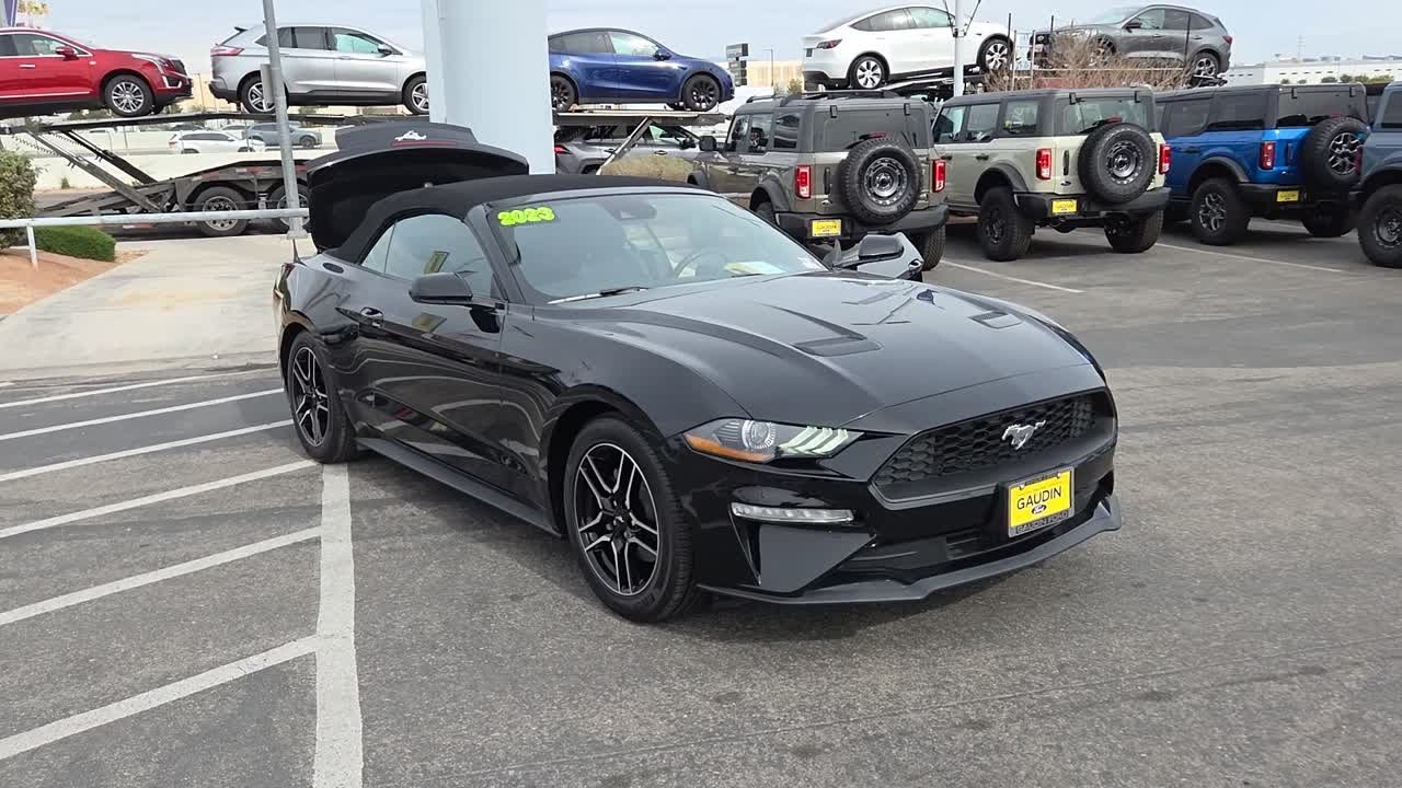 2023 FORD MUSTANG ECOBOOST PREMIUM CONVERTIBLE Las Vegas, Centennial Hills, Henderson, St Georg...