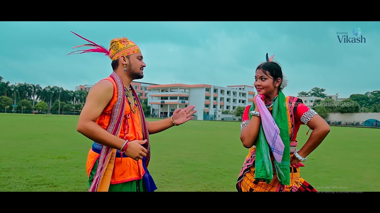 KRISHNA VIKASH BARGARH | SAMBALPURI DIN | RANGABATI & AHARE KANSI LABANGA DANCE COVER
