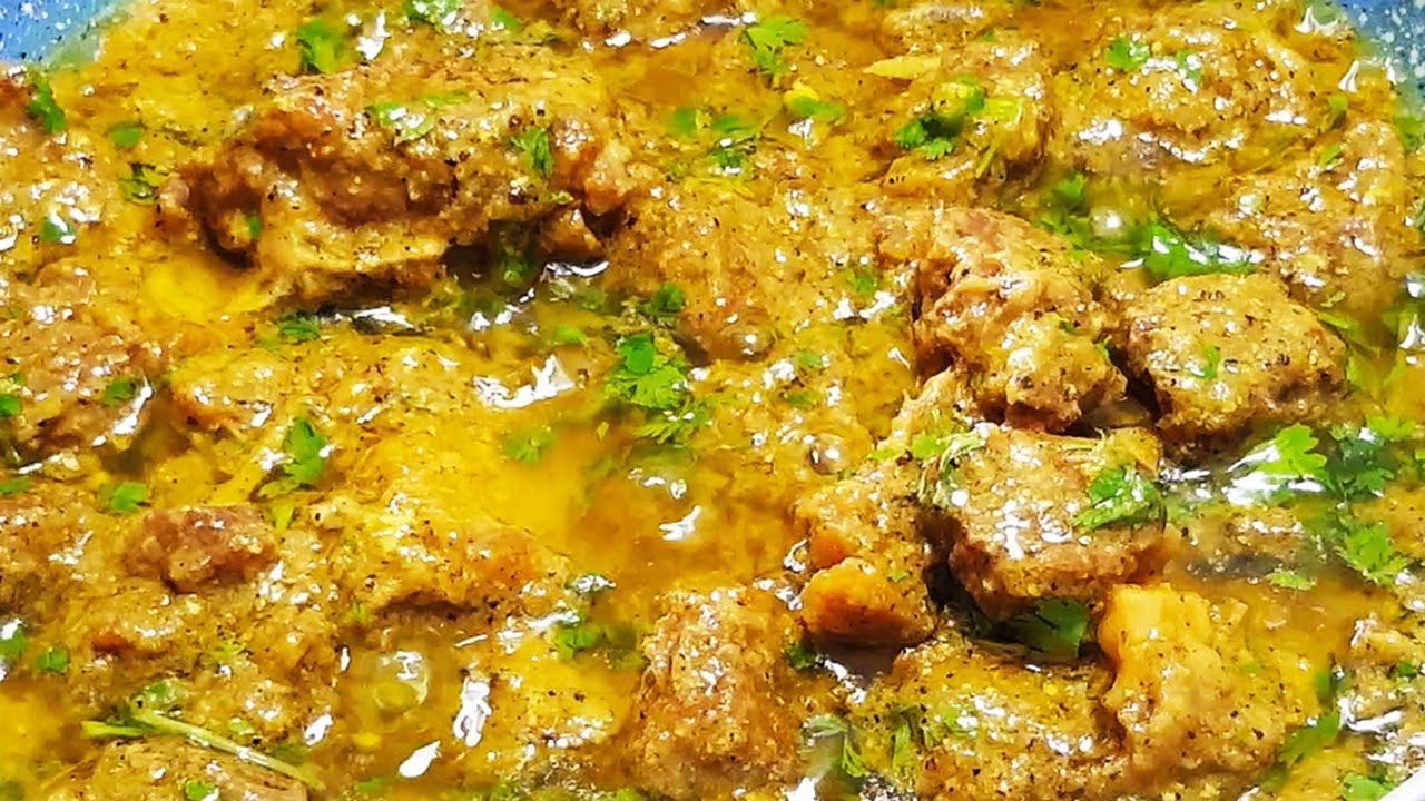 Kali Miri Gosht ll Black Pepper Mutton ll Recipe by Cooking with Benazir