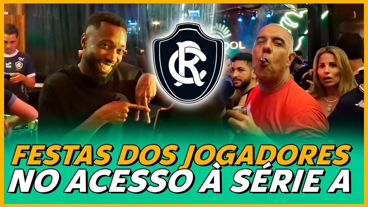 FESTA DOS JOGADORES NO ACESSO DO REMO &Agrave; S&Eacute;RIE A 2026