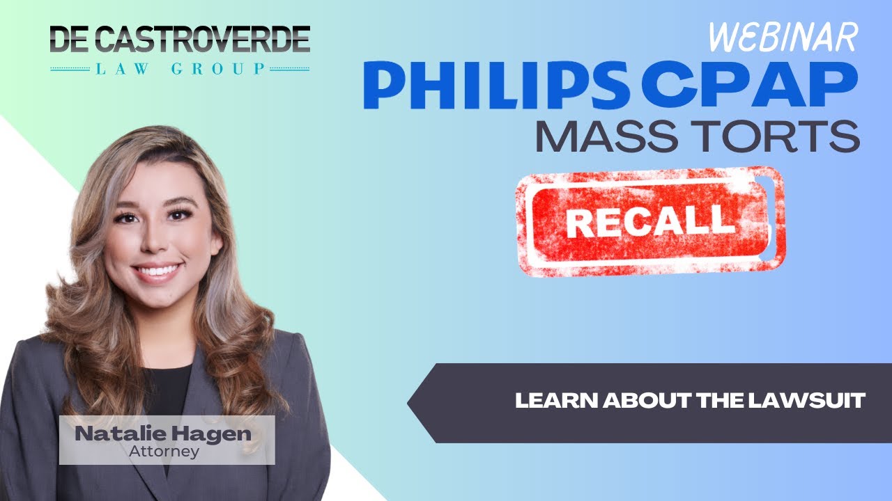 Philips CPAP Machine Lawsuit  | De Castroverde Accident & Injury Lawyers in Las Vegas
