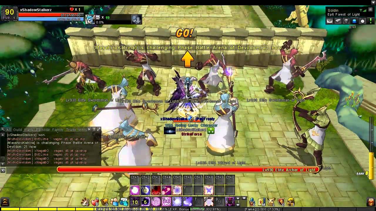 Lunia - Myth 6 with secret boss (Dark Eir solo)