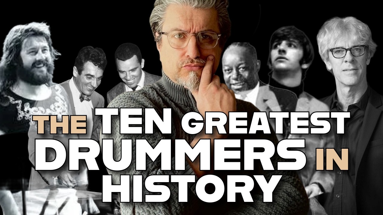 THE GREATEST DRUMMERS IN HISTORY
