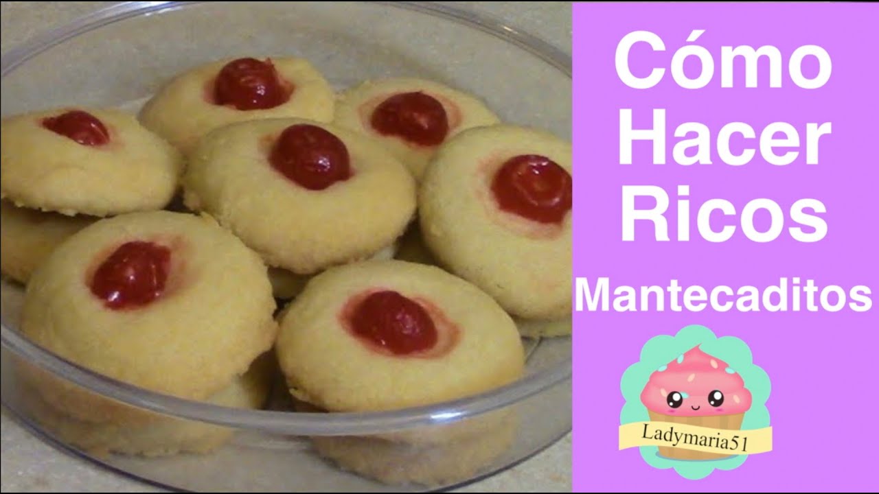 Cómo hacer Mantecaditos de Puerto Rico | Mantecaditos Boricuas | LADYMARIA51 | Maria Ortega