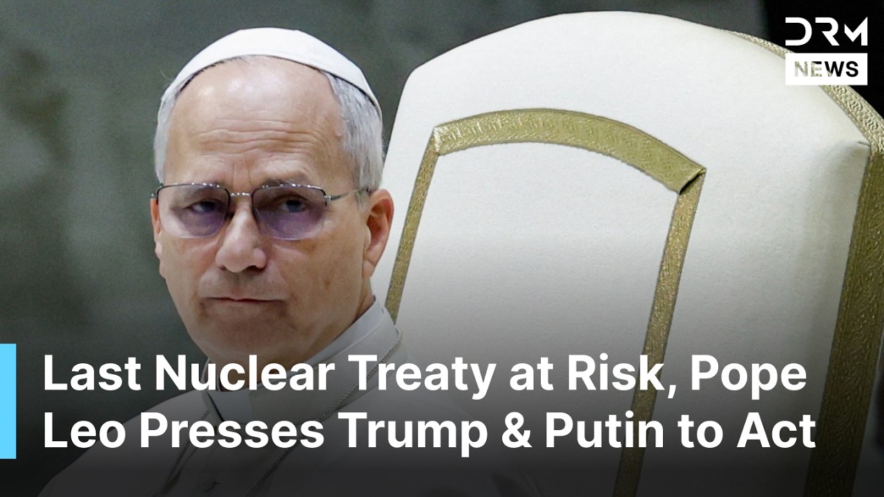 BREAKING: Pope Leo Warns of New Nuclear Arms Race as US-Russia Treaty Nears Expiry | AK1B