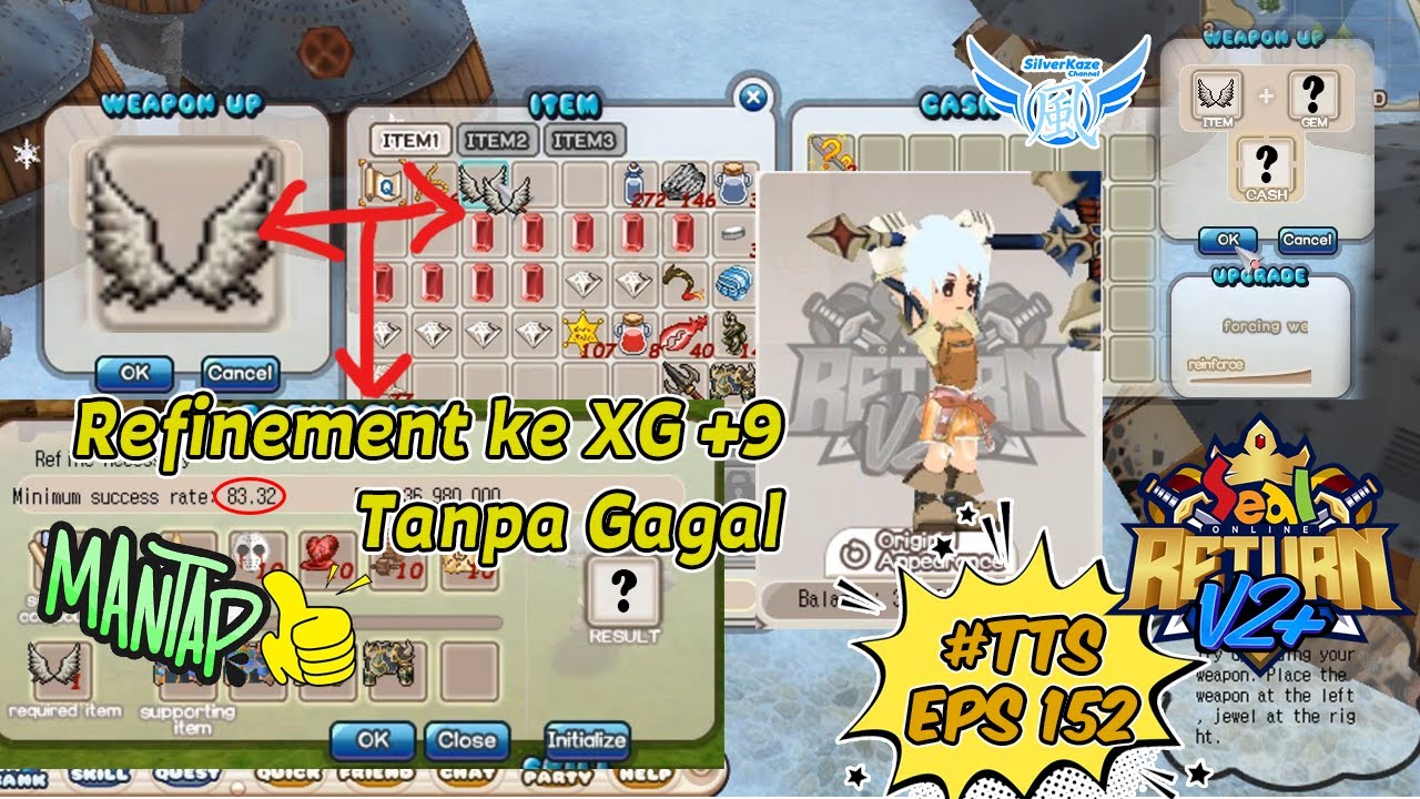 Tutorial Refinement XG+9 G11 TANPA RUGI ! - TTS 152