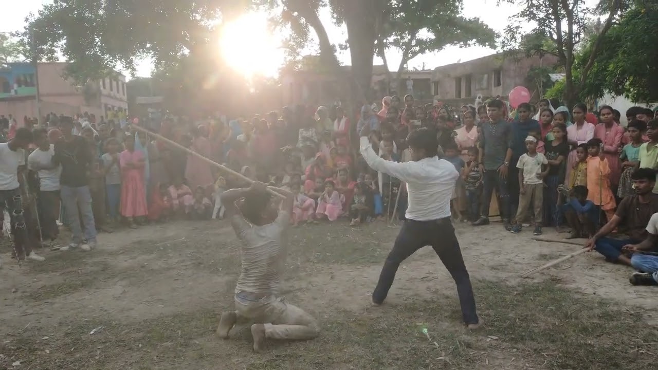 Arshuddin bhai lathi khel