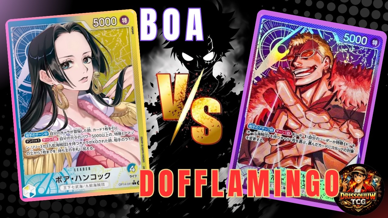 Boa Hancock OP14 vs Doflamingo | Gameplay – Going First