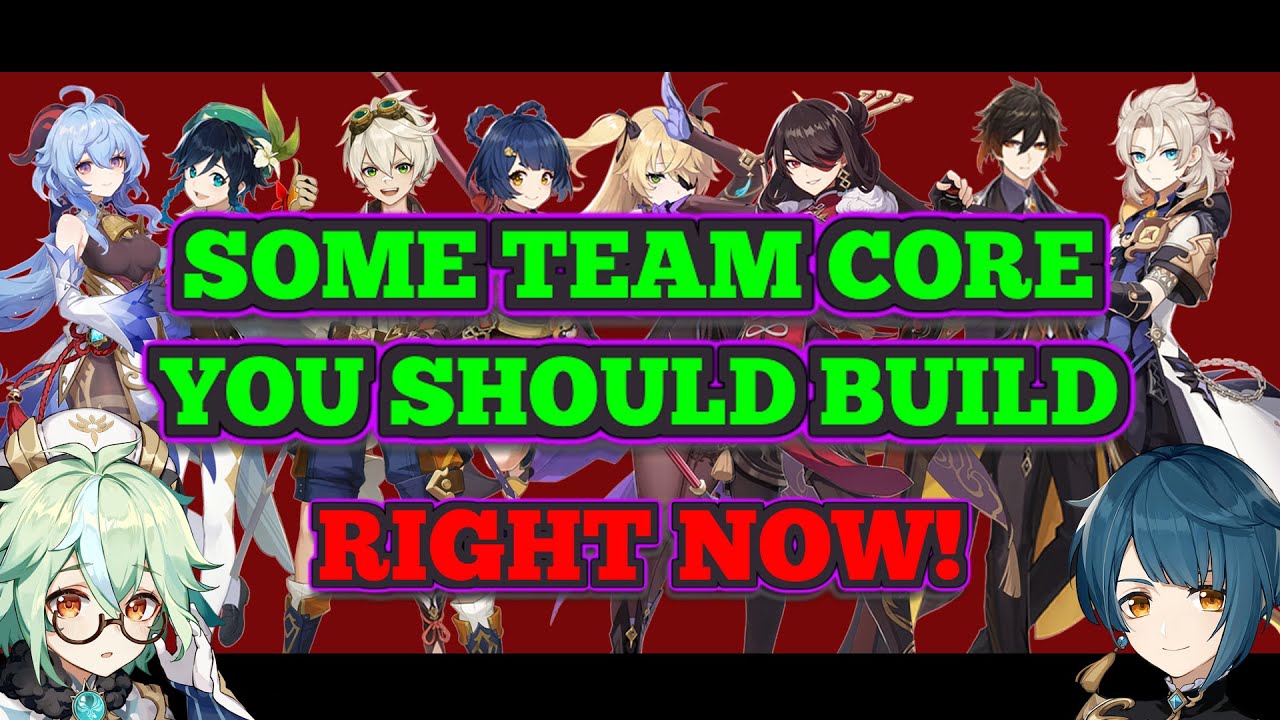 BUILD THESE CHARACTERS So your AR56 Genshin Impact Can Be META = WAIFU (Timestamp Ready)