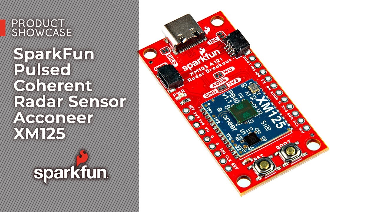 SparkFun Pulsed Coherent Radar Sensor Acconeer XM125