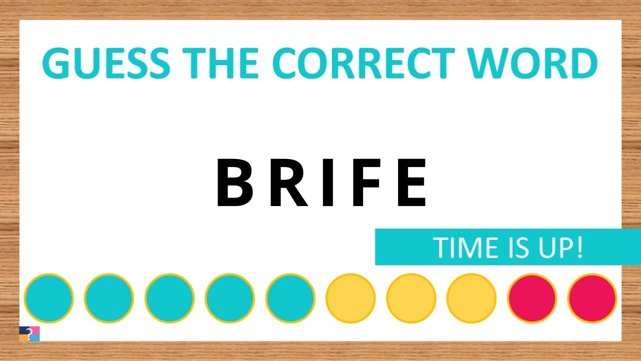 [Scrambled Word Game] Can You Unscramble These Words? 5 Letters