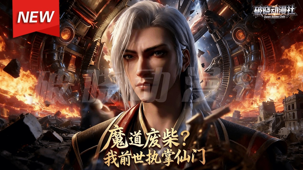 MULTISUB📢新番上线《魔道废柴？我前世执掌仙门》第1~40集丨正道魁首李牧辰重生到魔教少主展任身上，习得诡异功法，突破筑气境，出关后才知成了仇人之子？！#破晓动漫社