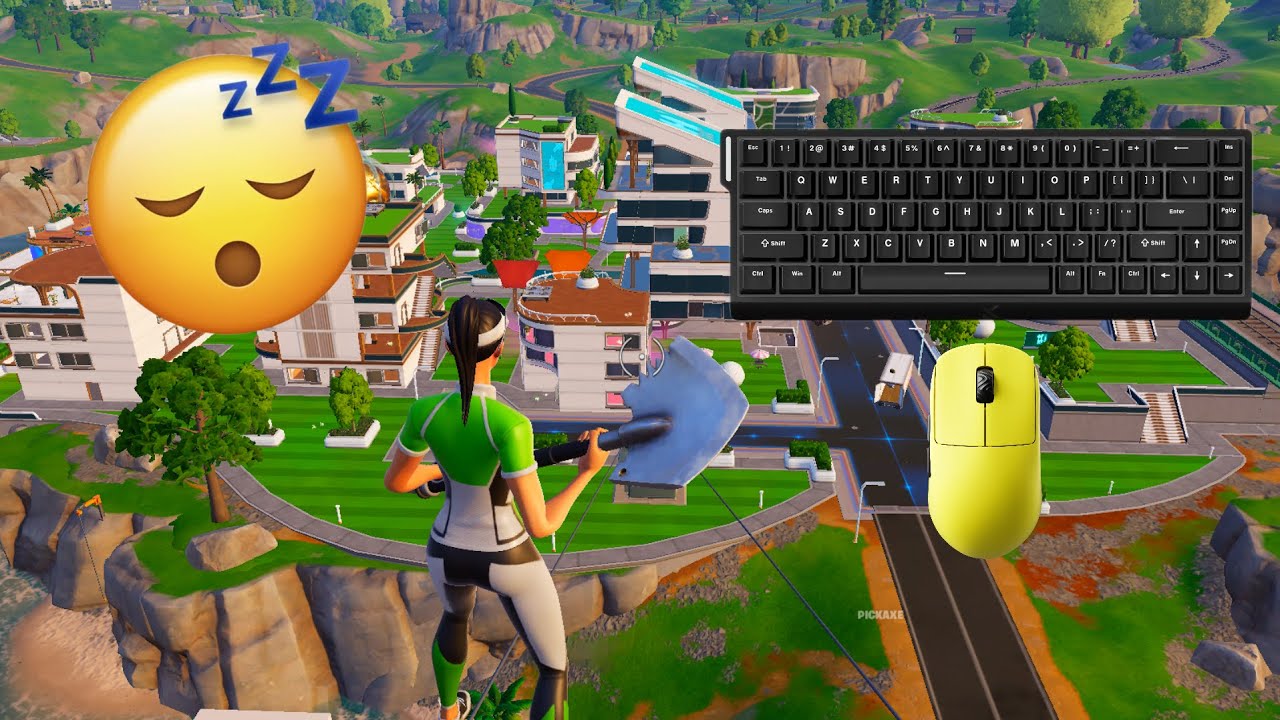 MCHOSE Ace 68 ASMR 😴 Fortnite Season Super 🦸 Satisfying Keyboard Fortnite 200FPS 4K