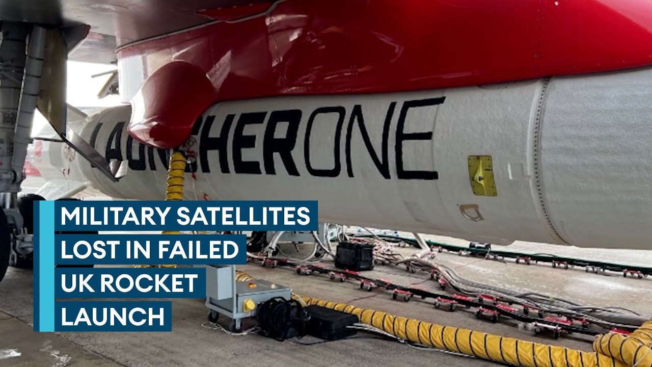 Two military satellites lost as historic UK rocket mission fails