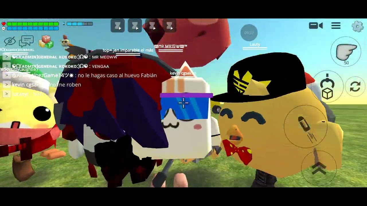 Jugando en el servidor de mr.meow soy su fan!!!!!! 2/2