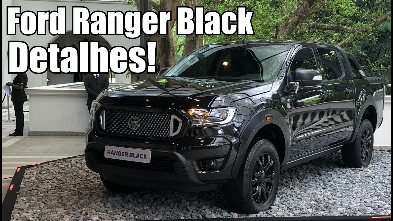 Ford Ranger Black 2019 Diesel em detalhes - Falando de Carro