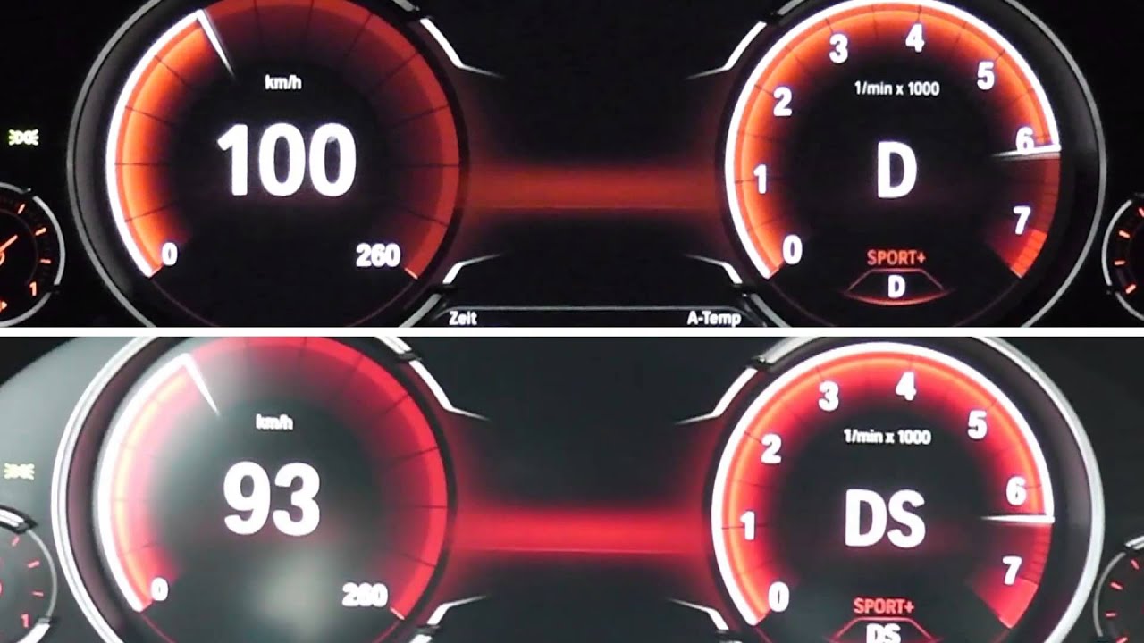 2013 BMW 750i xDrive (F01) 450 HP vs. 2012 BMW 750i (F01) 450 HP 0-100 km/h Acceleration