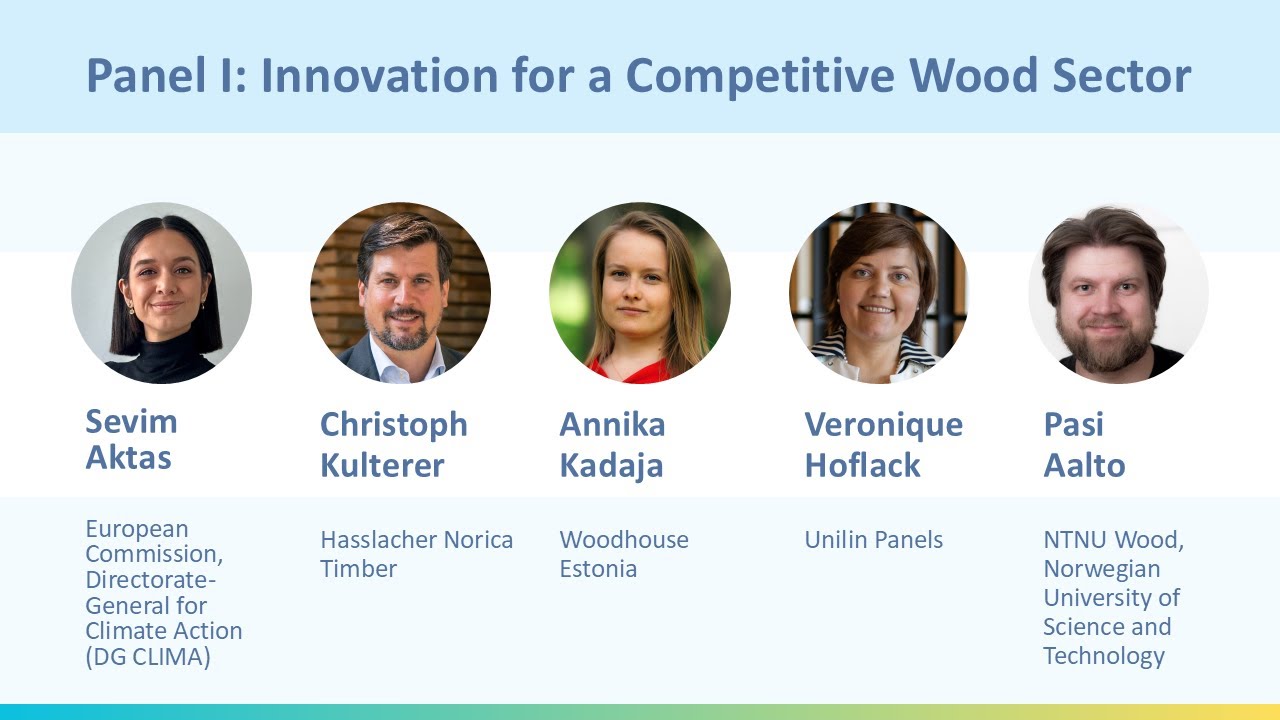 Panel I - Innovation for a Competitive Wood Sector | WPIC 2024